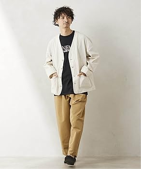 【リネン100】ジャーナルスタンダードレリューム　フランダースリネンカーディガン リネン100】ジャーナルスタンダードレリューム フランダース